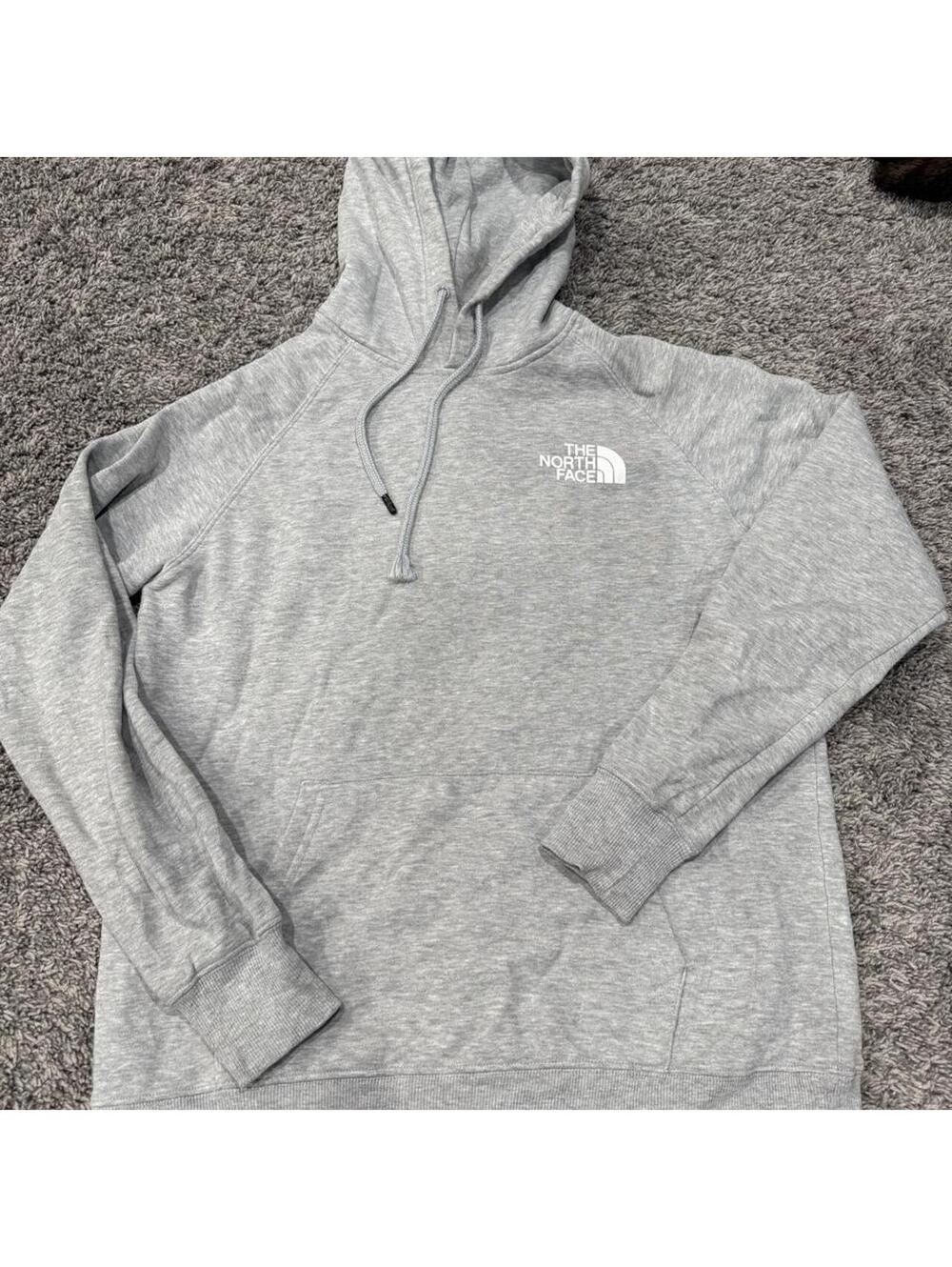 The North Face Women's Gray Hoodie Sweatshirt Size Small